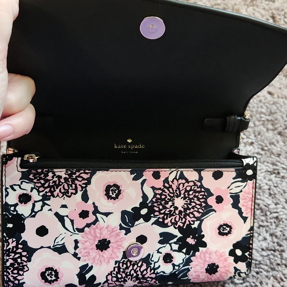 NWT Kate Spade ♠️ dahlia floral crossbody - Picture 5 of 7